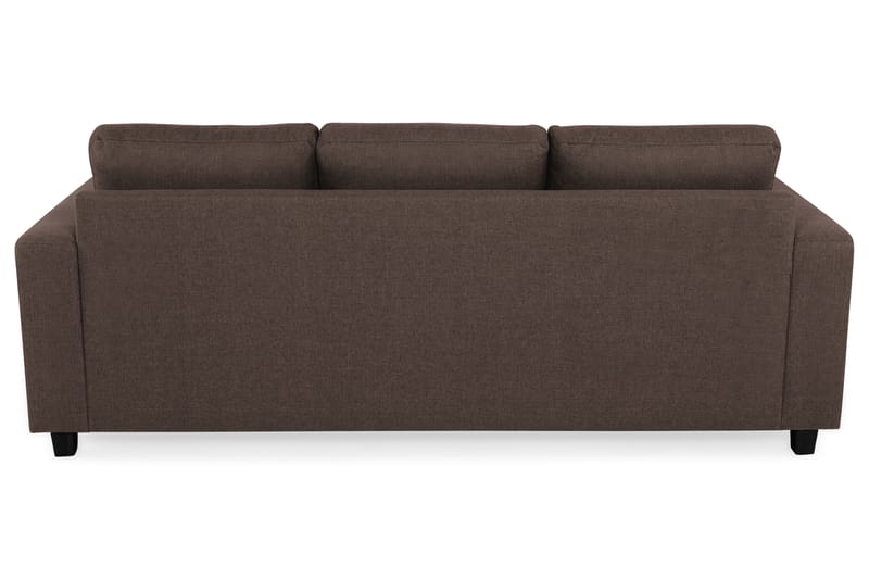 Divansofa Nevada 3-seter Vendbar - Brun - Møbler - Sofaer - Sofaer med sjeselong - 3 seters sofa med divan