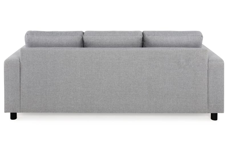 Divansofa Nevada 3-seter Vendbar - Lysgrå - Møbler - Sofaer - Sofaer med sjeselong - 3 seters sofa med divan