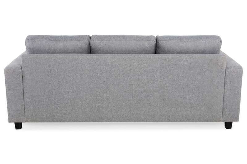 Divansofa Nevada 3-seter Vendbar - Lysgrå - Møbler - Sofaer - Sofaer med sjeselong - 3 seters sofa med divan