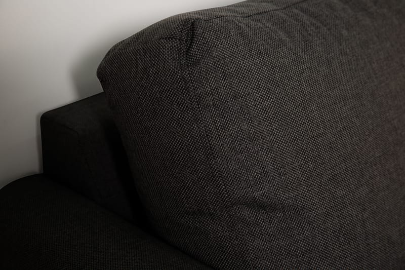 Divansofa Yen 3-seter Vendbar - Mørkgrå - Møbler - Sofaer - Sofaer med sjeselong - 3 seters sofa med divan