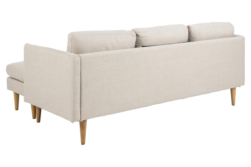 3-seters Sofa med Divan Sanat - Beige - Møbler - Sofaer - Sofaer med sjeselong - 3 seters sofa med divan