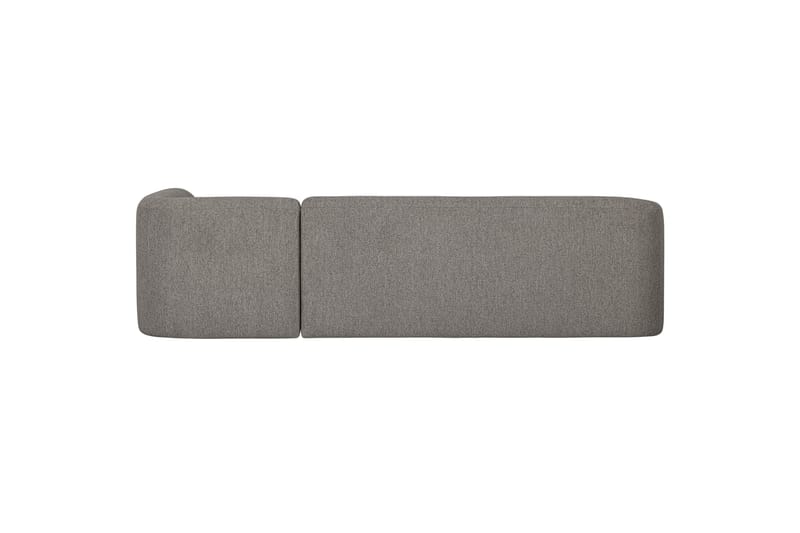 Sofa med chaiselong Mooli 3-seter - Grå - Møbler - Sofaer - Sofaer med sjeselong - 3 seters sofa med divan