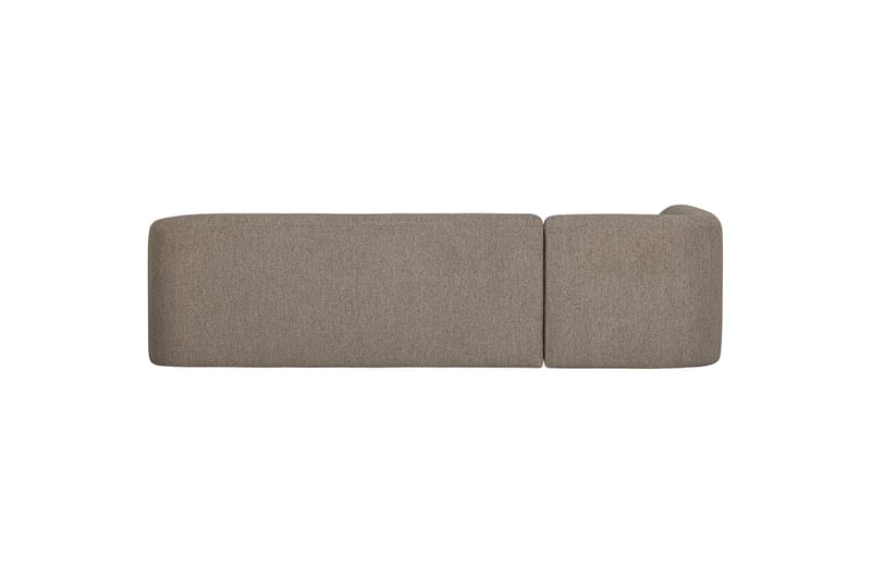 Sofa med chaiselong Mooli 3-seter - Lyse brun - Møbler - Sofaer - Sofaer med sjeselong - 3 seters sofa med divan