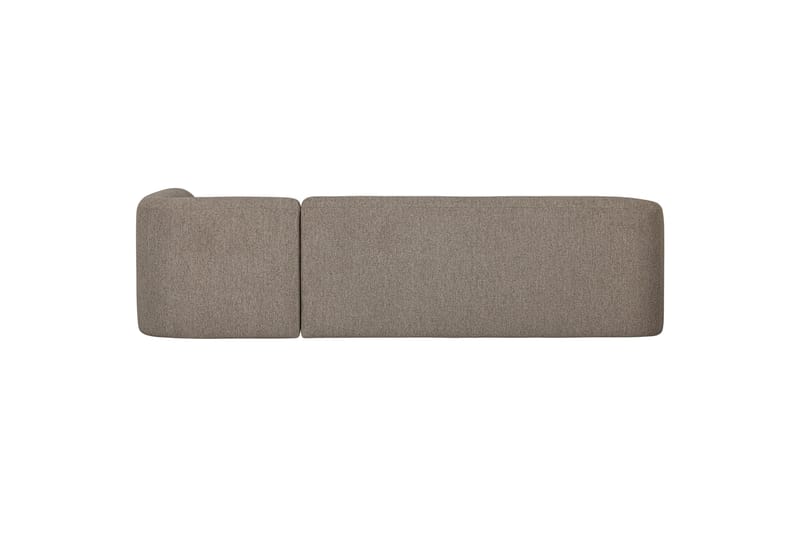 Sofa med chaiselong Mooli 3-seter - Lyse brun - Møbler - Sofaer - Sofaer med sjeselong - 3 seters sofa med divan