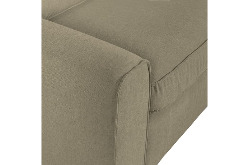 Sofa med chaiselong Vinal 3-seter - Lysegrønn - Møbler - Sofaer - Sofaer med sjeselong - 3 seters sofa med divan