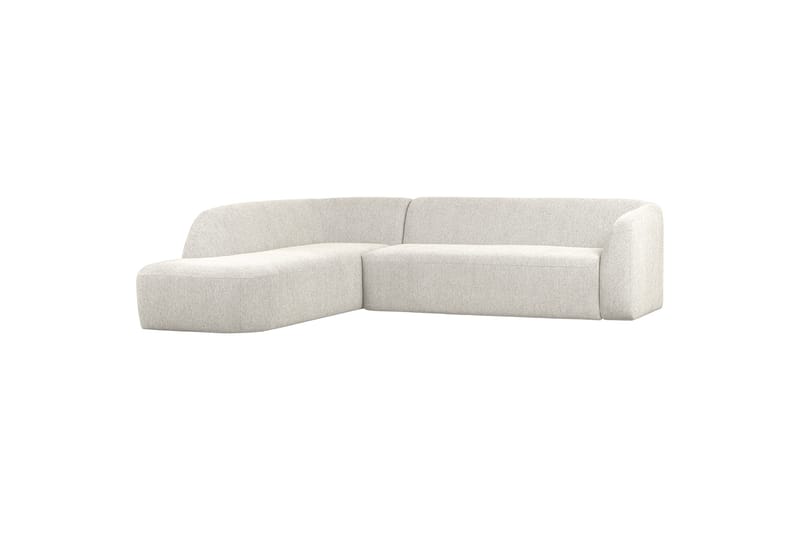 Sofa med sjeselong Mooli 3-seter - Pearl - Møbler - Sofaer - Sofaer med sjeselong - 3 seters sofa med divan