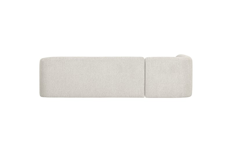 Sofa med sjeselong Mooli 3-seter - Pearl - Møbler - Sofaer - Sofaer med sjeselong - 3 seters sofa med divan