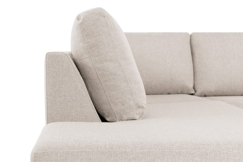 Sofa Nevada 2,5-seter med Sjeselong Venstre - Beige - Møbler - Sofaer - Sofaer med sjeselong - 3 seters sofa med divan