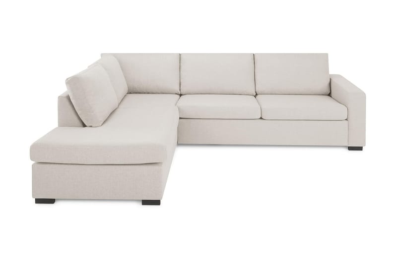 Sofa Nevada 2,5-seter med Sjeselong Venstre - Beige - Møbler - Sofaer - Sofaer med sjeselong - 3 seters sofa med divan