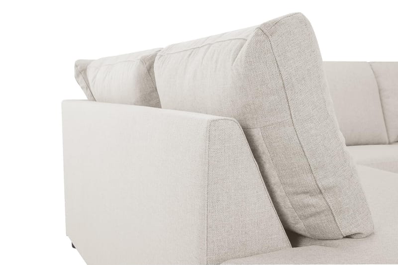 Sofa Nevada 2,5-seter med Sjeselong Venstre - Beige - Møbler - Sofaer - Sofaer med sjeselong - 3 seters sofa med divan