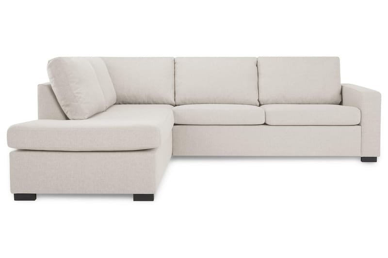 Sofa Nevada 2,5-seter med Sjeselong Venstre - Beige - Møbler - Sofaer - Sofaer med sjeselong - 3 seters sofa med divan