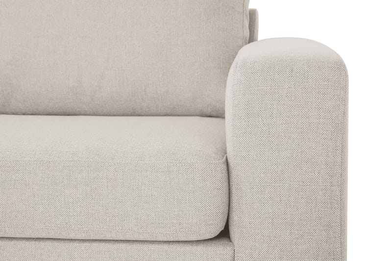 Sofa Nevada 2,5-seter med Sjeselong Venstre - Beige - Møbler - Sofaer - Sofaer med sjeselong - 3 seters sofa med divan