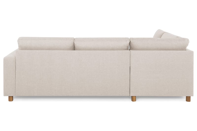 Sofa Nevada 2,5-seter med Sjeselong Venstre - Beige - Møbler - Sofaer - Sofaer med sjeselong - 3 seters sofa med divan