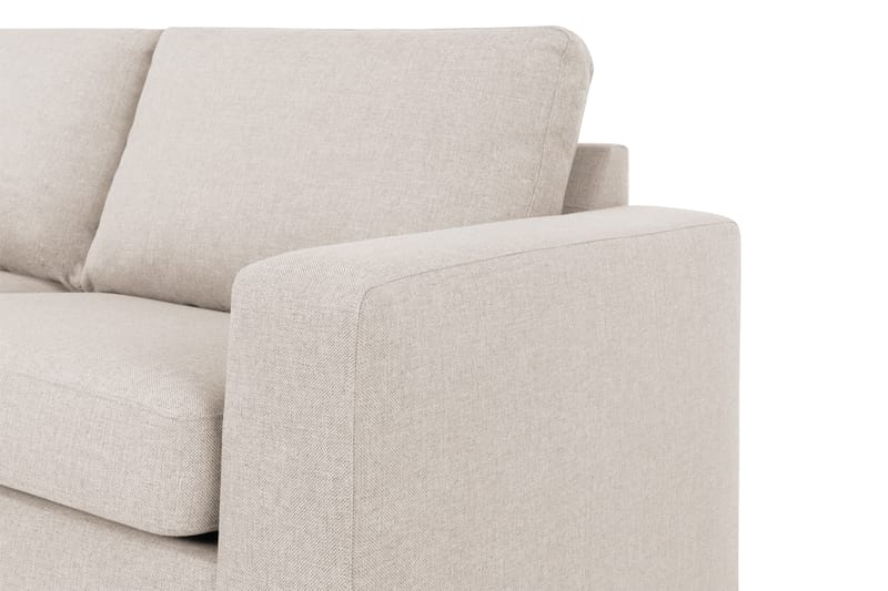 Sofa Nevada 2,5-seter med Sjeselong Venstre - Beige - Møbler - Sofaer - Sofaer med sjeselong - 3 seters sofa med divan