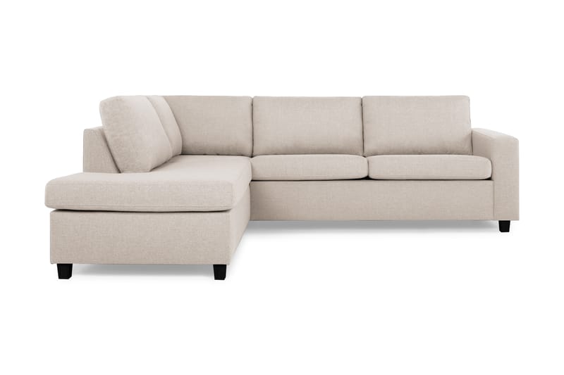 Sofa Nevada 2,5-seter med Sjeselong Venstre - Beige - Møbler - Sofaer - Sofaer med sjeselong - 3 seters sofa med divan