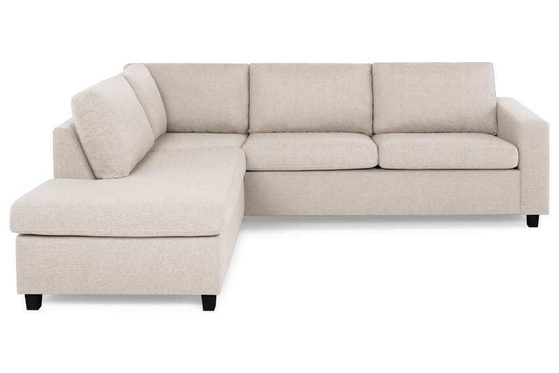 Sofa Nevada 2,5-seter med Sjeselong Venstre - Beige - Møbler - Sofaer - Sofaer med sjeselong - 3 seters sofa med divan