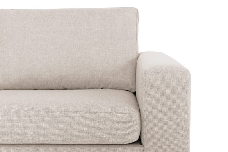 Sofa Nevada 2,5-seter med Sjeselong Venstre - Beige - Møbler - Sofaer - Sofaer med sjeselong - 3 seters sofa med divan