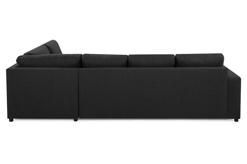 Sofa Nevada 3-seter med Sjeselong Høyre - Antrasitt - Møbler - Sofaer - Sofaer med sjeselong - 3 seters sofa med divan