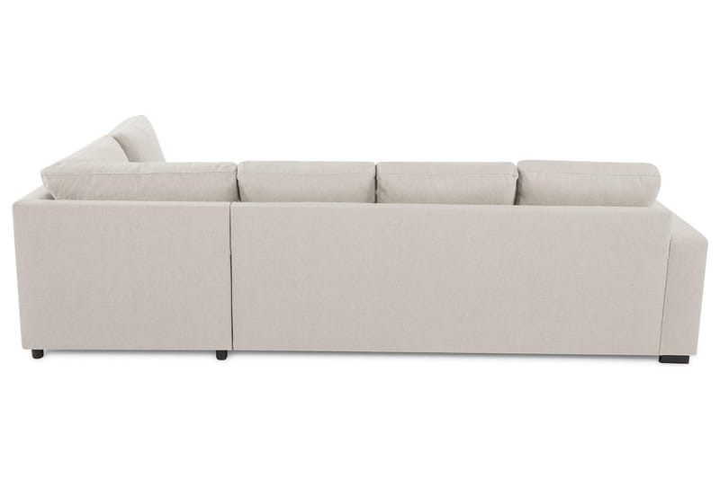 Sofa Nevada 3-seter med Sjeselong Høyre - Beige - Møbler - Sofaer - Sofaer med sjeselong - 3 seters sofa med divan