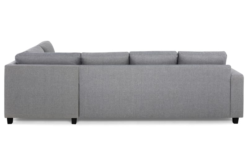 Sofa Nevada 3-seter med Sjeselong Høyre - Lysgrå - Møbler - Sofaer - Sofaer med sjeselong - 3 seters sofa med divan