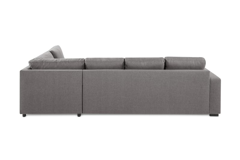 Sofa Nevada Limited Edition 3-seter med Sjeselong Høyre - Lysgrå - 3 seters sofa med divan - Sofaer med sjeselong