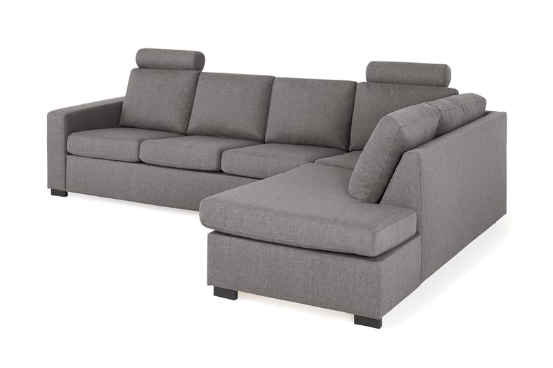 Sofa Nevada Limited Edition 3-seter med Sjeselong Høyre - Lysgrå - 3 seters sofa med divan - Sofaer med sjeselong