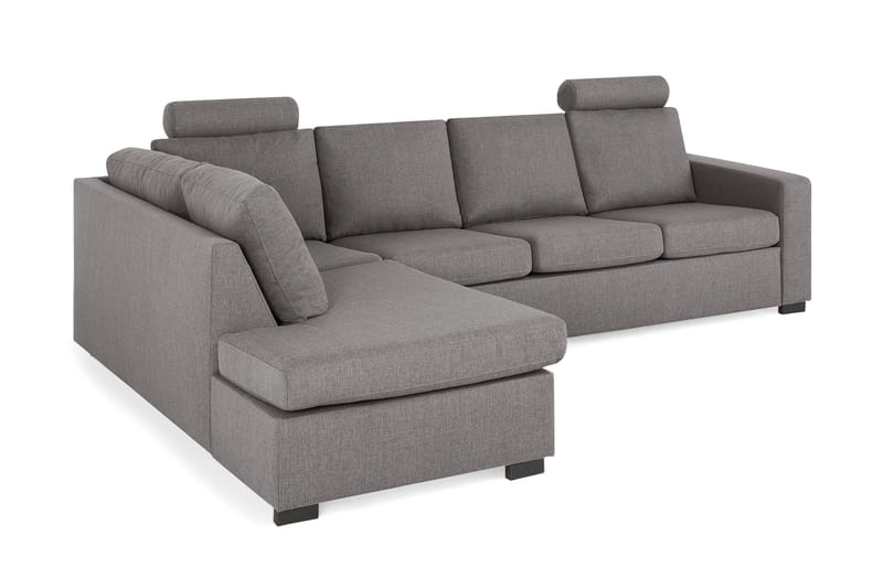 Sofa Nevada Limited Edition 3-seter med Sjeselong Venstre - Lysgrå - Møbler - Sofaer - Sofaer med sjeselong - 3 seters sofa med divan