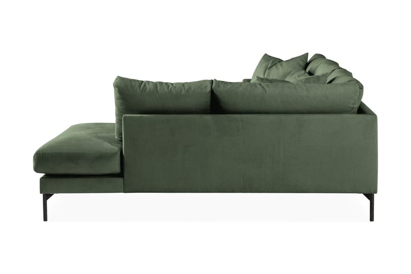 3-seters Sofa med Sjeselong Armunia Høyre - Grønn - Møbler - Sofaer - Sofaer med sjeselong - 4 seters sofa med divan