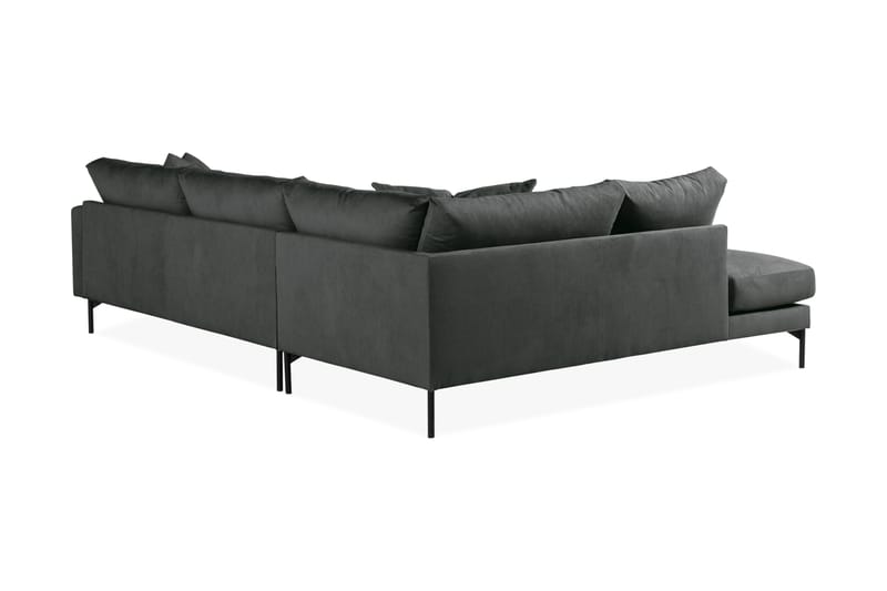 3-seters Sofa med Sjeselong Armunia Venstre - Grå - Møbler - Sofaer - Sofaer med sjeselong - 4 seters sofa med divan