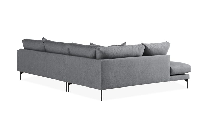 3-seters Sofa med Sjeselong Armunia Venstre - Mørkegrå - Møbler - Sofaer - Sofaer med sjeselong - 4 seters sofa med divan