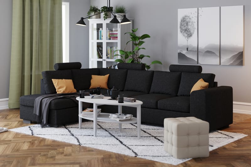 4-seter Alter Sofa med Sjeselong Høyre - Møbler - Sofaer - Sofaer med sjeselong - 4 seters sofa med divan