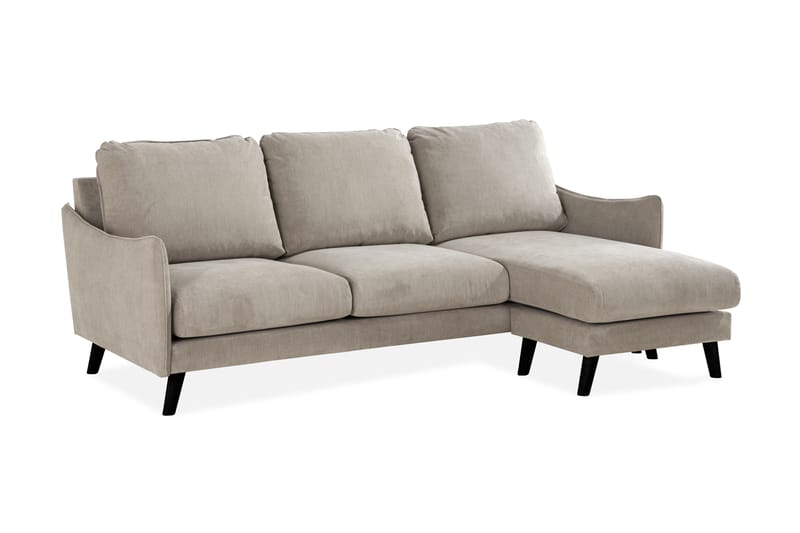 3-seter Divansofa Colt Lyx Høyre - Beige - Møbler - Sofaer - Sofaer med sjeselong - 4 seters sofa med divan