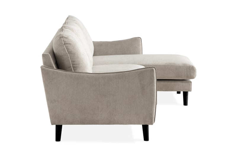 3-seter Divansofa Colt Lyx Høyre - Beige - Møbler - Sofaer - Sofaer med sjeselong - 4 seters sofa med divan