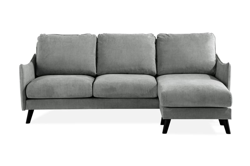 3-seter Divansofa Colt Lyx Høyre - Grå - Møbler - Sofaer - Sofaer med sjeselong - 4 seters sofa med divan