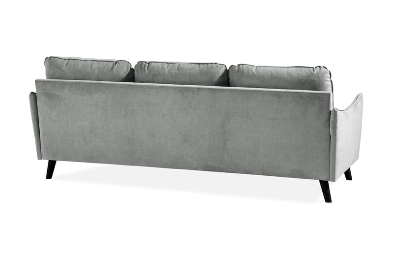 3-seter Divansofa Colt Lyx Høyre - Grå - Møbler - Sofaer - Sofaer med sjeselong - 4 seters sofa med divan