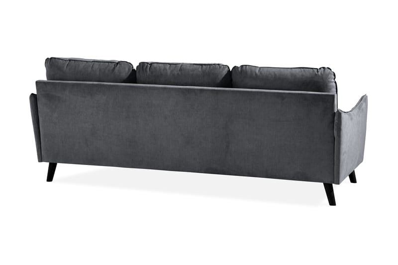 3-seter Divansofa Colt Lyx Høyre - Mørkegrå - Møbler - Sofaer - Sofaer med sjeselong - 4 seters sofa med divan