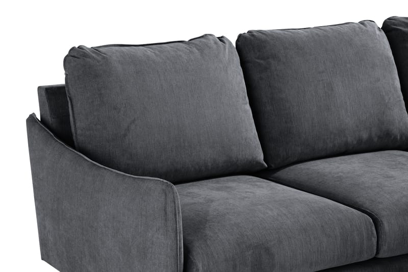 3-seter Divansofa Colt Lyx Høyre - Mørkegrå - Møbler - Sofaer - Sofaer med sjeselong - 4 seters sofa med divan