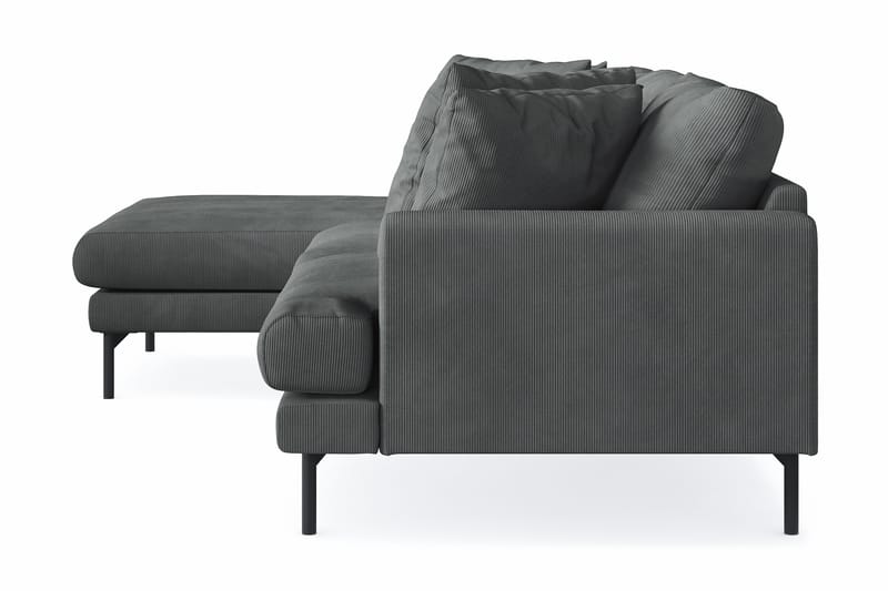 4-seters Divansofa Armunia - Grå - Møbler - Sofaer - Sofaer med sjeselong - 4 seters sofa med divan