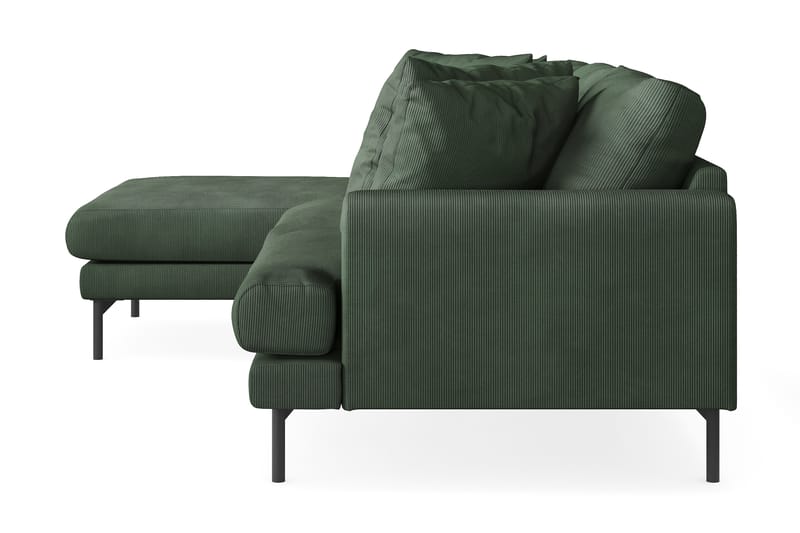 4-seters Divansofa Armunia - Grønn - Møbler - Sofaer - Sofaer med sjeselong - 4 seters sofa med divan