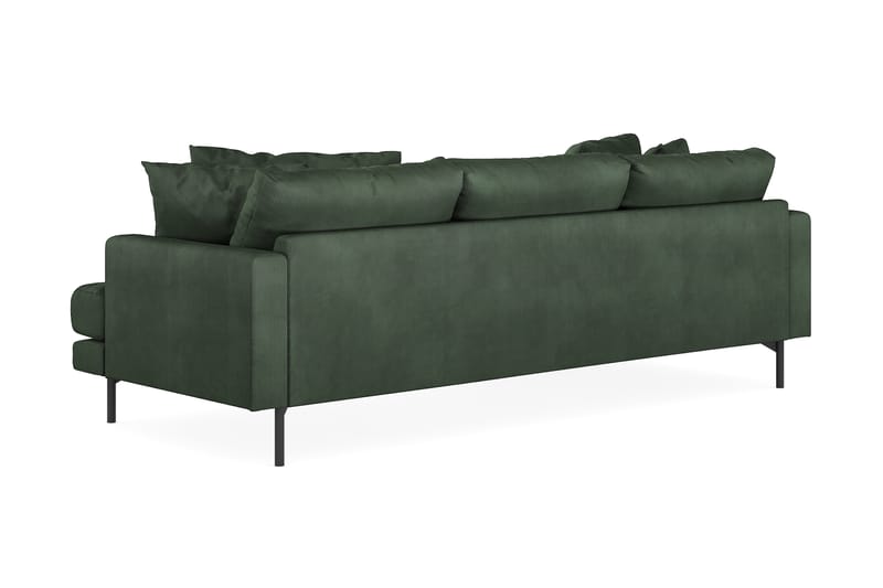 4-seters Divansofa Armunia - Grønn - Møbler - Sofaer - Sofaer med sjeselong - 4 seters sofa med divan