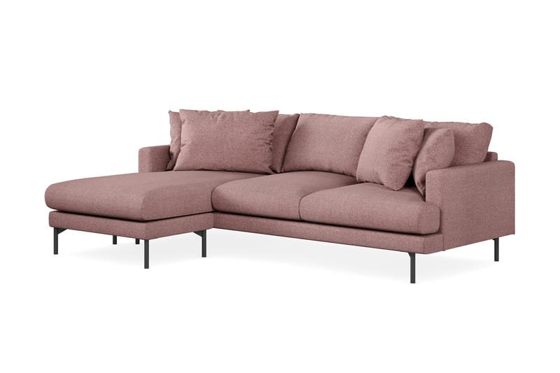 4-seters Divansofa Armunia - Lilla - Møbler - Sofaer - Sofaer med sjeselong - 4 seters sofa med divan