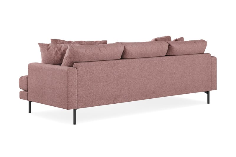 4-seters Divansofa Armunia - Lilla - Møbler - Sofaer - Sofaer med sjeselong - 4 seters sofa med divan