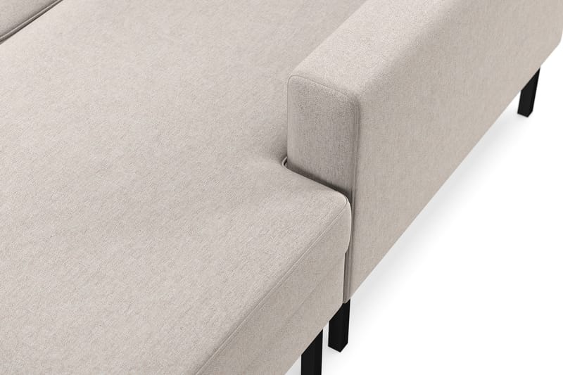 4-seters U-sofa Divan Høyre Frillestad - Beige - Møbler - Sofaer - Sofaer med sjeselong - 4 seters sofa med divan