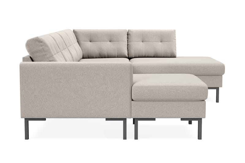 4-seters U-sofa Divan Venstre Frillestad - Beige - Møbler - Sofaer - Sofaer med sjeselong - 4 seters sofa med divan