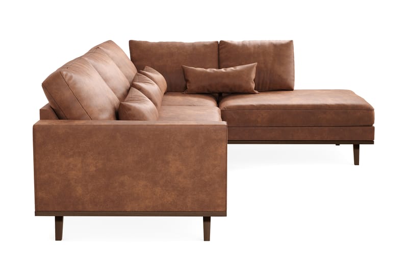 DivanSofa Haga 2,5-seters - Brun - Møbler - Sofaer - Sofaer med sjeselong - 4 seters sofa med divan