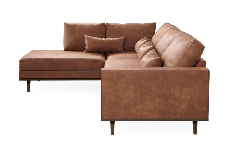 DivanSofa Haga 2,5-seters - Brun - Møbler - Sofaer - Sofaer med sjeselong - 4 seters sofa med divan