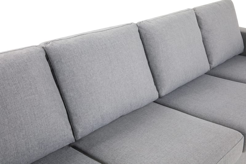 Divansofa Nevada 4-seter Vendbar - Lysgrå - Møbler - Sofaer - Sofaer med sjeselong - 4 seters sofa med divan