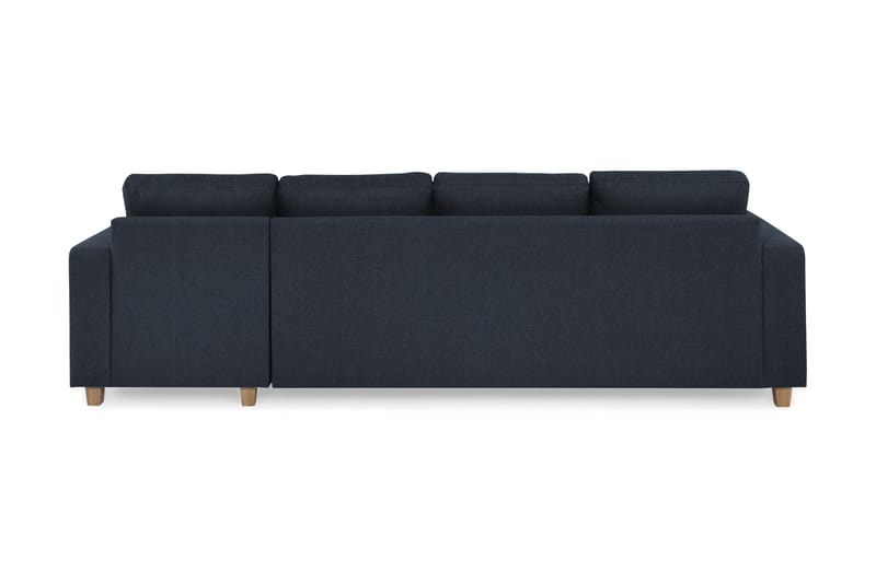 Divansofa Nevada 4-seter Vendbar - Mørkblå - Møbler - Sofaer - Sofaer med sjeselong - 4 seters sofa med divan