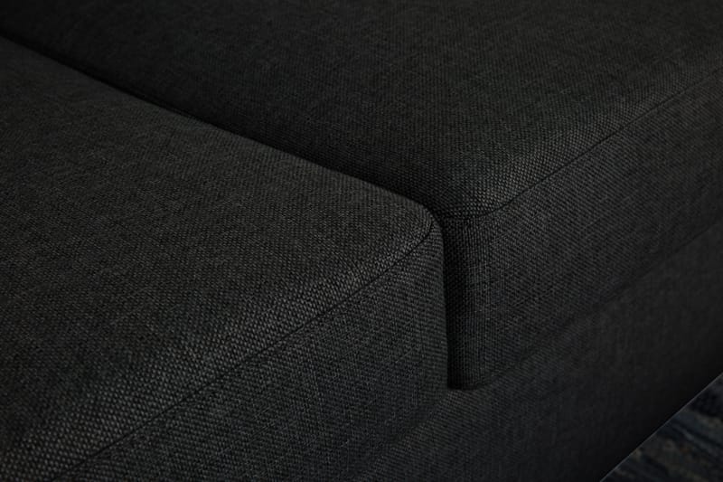 Divansofa Yen 4-seter Høyre - Mørkgrå - Møbler - Sofaer - Sofaer med sjeselong - 4 seters sofa med divan