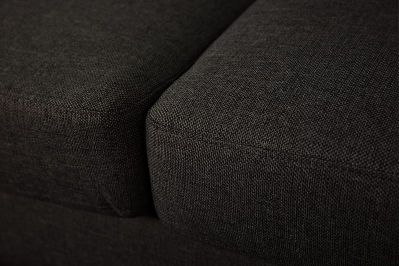 Divansofa Yen 4-seter Høyre - Mørkgrå - Møbler - Sofaer - Sofaer med sjeselong - 4 seters sofa med divan